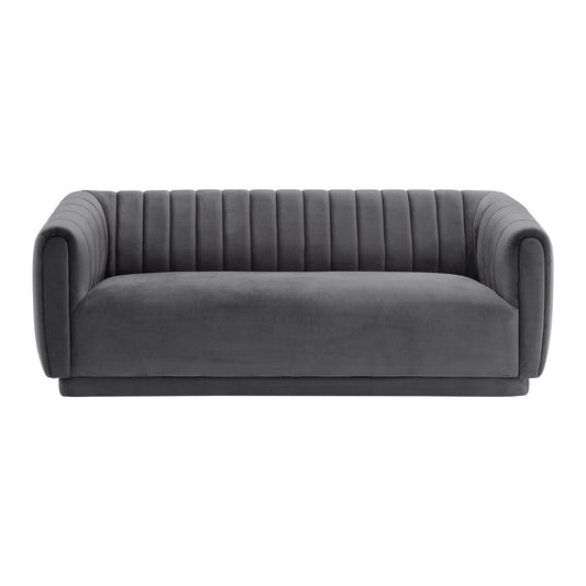 Kinsley - Modern Velvet Sofa - Premium Stationary Sofas from Armen Living - Just $1382.50! Shop now at brett interiors