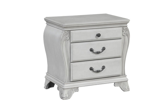 Cambria Hills - Nightstand - Mist Gray - Premium Accent Nightstands from New Classic - Just $375! Shop now at brett interiors