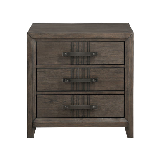 Landon - Nightstand - Walnut - Premium Accent Nightstands from New Classic - Just $275! Shop now at brett interiors