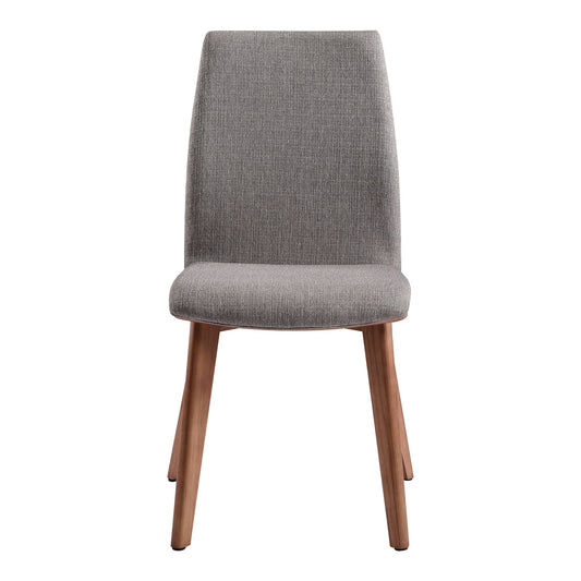 Archie - Mid-Century Dining Chair (Set of 2) - Walnut / Gray - Premium Chair Sets from Armen Living - Just $620! Shop now at brett interiors