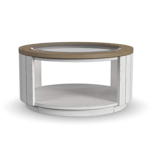 Melody - Round Coffee Table with Casters - Premium Coffee Tables from Flexsteel - Just $825! Shop now at brett interiors