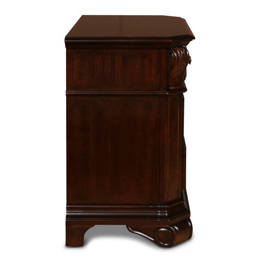 Emilie - Nightstand - Tudor Brown - Premium Accent Nightstands from New Classic - Just $375! Shop now at brett interiors