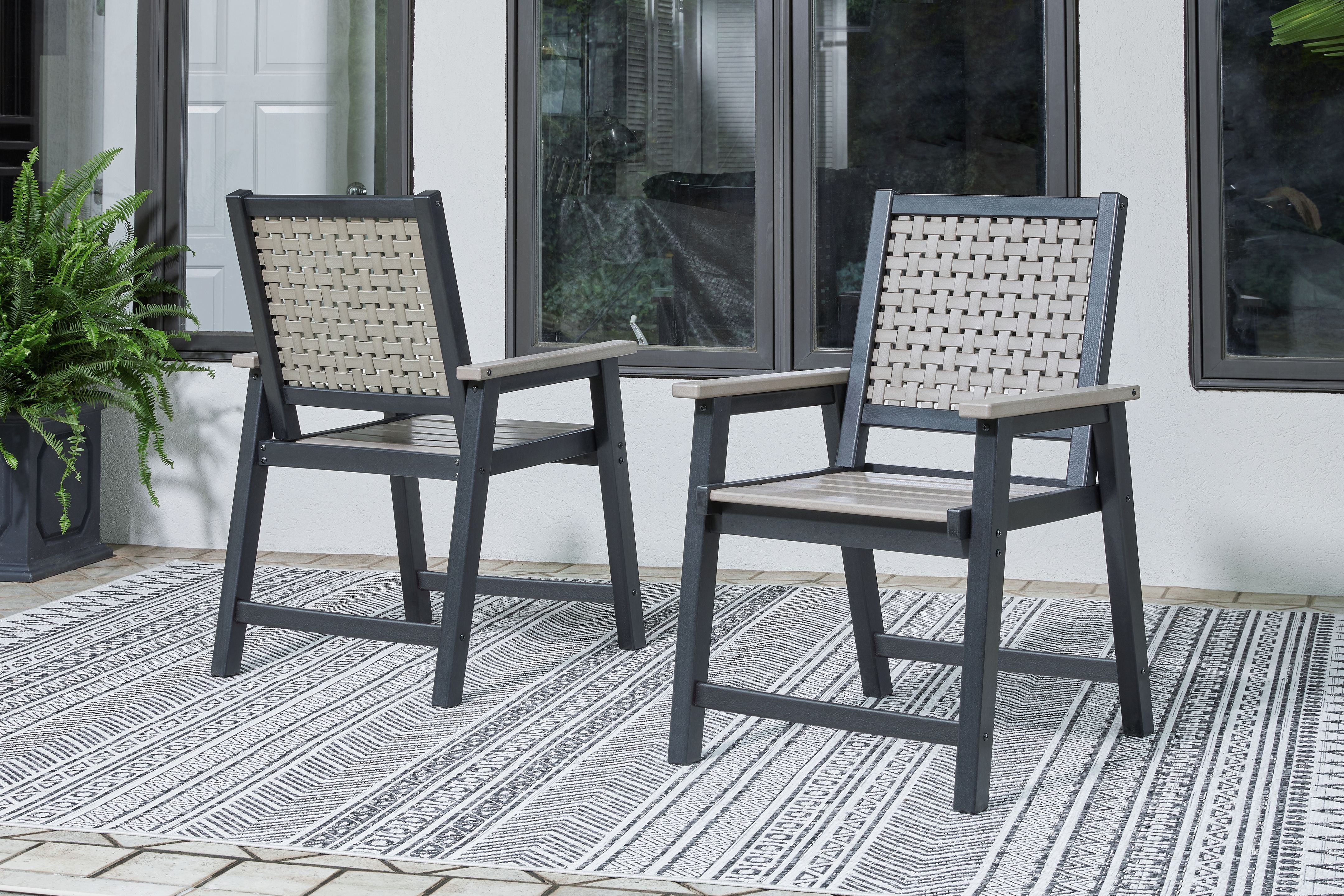 Mount Valley - Black / Driftwood - 7 Pc. - Dining Set - Premium 7 Piece Outdoor Sets from Signature Design by Ashley® - Just $3600.75! Shop now at brett interiors Mount Valley - Black / Driftwood - 7 Pc. - Dining Set - Premium 7 Piece Outdoor Sets from Signature Design by Ashley® - Just $3600.75! Shop now at brett interiors