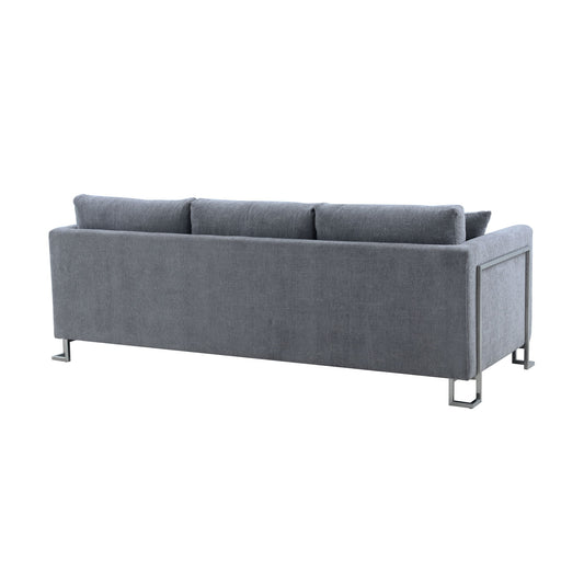 Heritage - Upholstered Sofa - Premium Stationary Sofas from Armen Living - Just $2082.50! Shop now at brett interiors