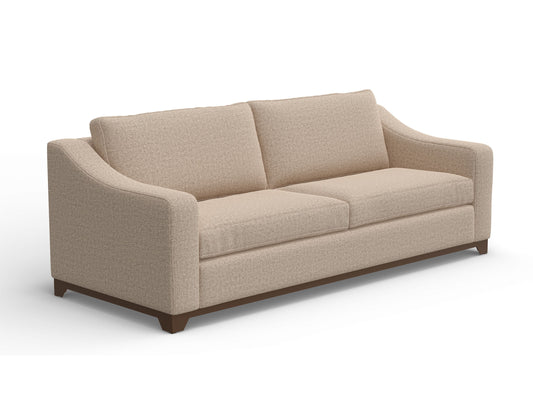 Natural Parota - Sofa - Capuccino Brown - Premium Stationary Sofas from International Furniture Direct - Just $1562.50! Shop now at brett interiors