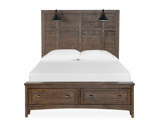 Bay Creek - Complete Lamp Panel Storage Bed - Premium Storage Beds from Magnussen Furniture - Just $2117! Shop now at brett interiors