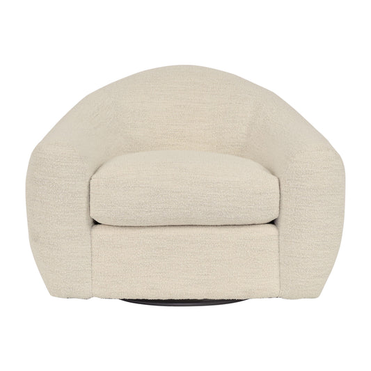 Molly - Upholstered Swivel Accent Chair - Pearl - Premium Accent Chairs from Armen Living - Just $1747.50! Shop now at brett interiors