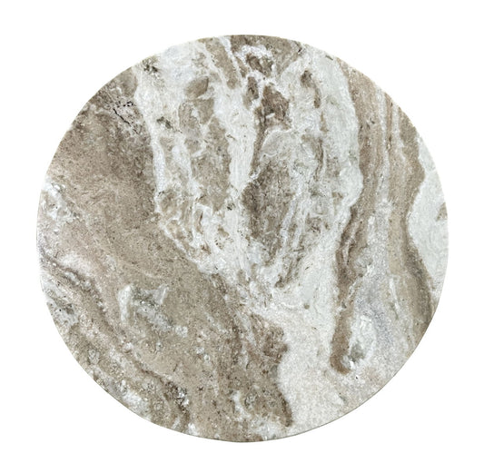 Aoede - Accent Table - Browns / White - Premium Accent Tables from Coast2Coast Home - Just $825! Shop now at brett interiors
