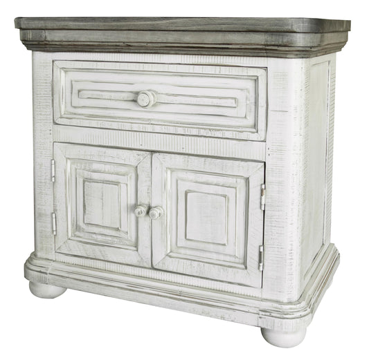 Luna - Nightstand - Premium Accent Nightstands from International Furniture Direct - Just $497.50! Shop now at brett interiors