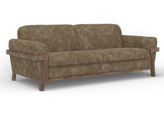 Loft Brown - Sofa - White Smoke - Premium Stationary Sofas from International Furniture Direct - Just $1450! Shop now at brett interiors