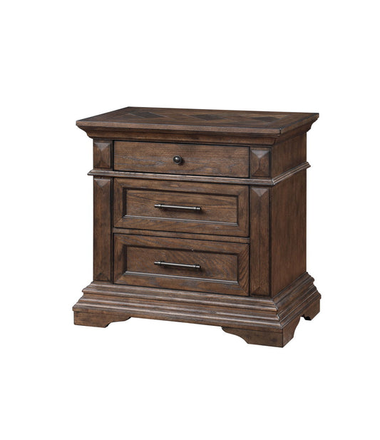 Mar Vista - Nightstand - Walnut - Premium Accent Nightstands from New Classic - Just $450! Shop now at brett interiors