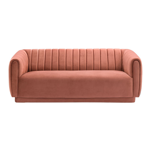 Kinsley - Modern Velvet Sofa - Premium Stationary Sofas from Armen Living - Just $1382.50! Shop now at brett interiors