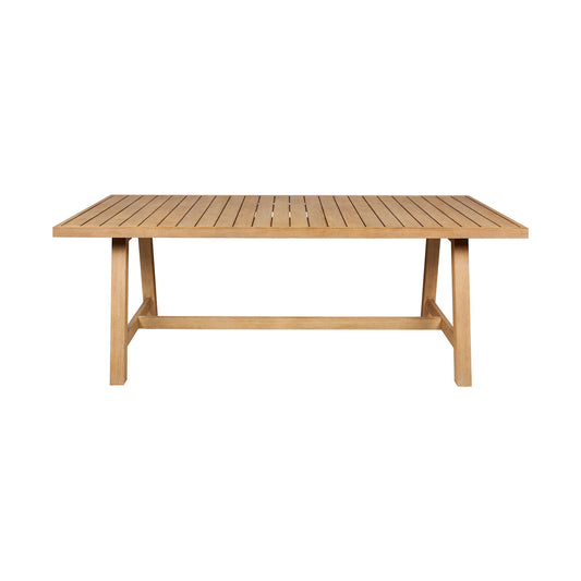 Cypress - Outdoor Patio Dining Table - Blonde Eucalyptus - Premium Dining Tables from Armen Living - Just $1787.50! Shop now at brett interiors