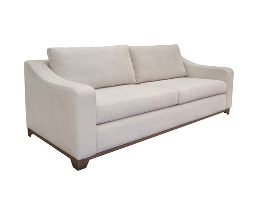 Natural Parota - Sofa - Mink Withe / Katerina Marble - Premium Stationary Sofas from International Furniture Direct - Just $1562.50! Shop now at brett interiors