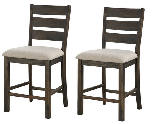 Aspen Court - Counter Height Dining Chairs (Set of 2) - Brown - Premium Chair Sets from Coast2Coast Home - Just $1650! Shop now at brett interiors