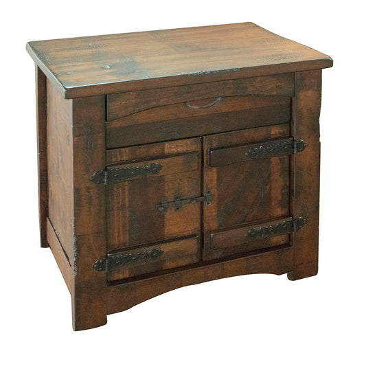 Mezcal - Nightstand - Deep Brown - Premium Accent Nightstands from International Furniture Direct - Just $485! Shop now at brett interiors