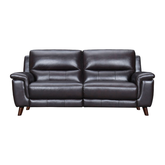 Lizette - Leather Power Recliner Sofa With USB - Brown - Premium Reclining Sofas from Armen Living - Just $3637.50! Shop now at brett interiors