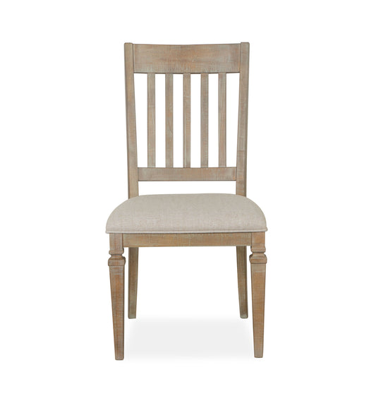 Lancaster - Dining Side Chair With Upholstered Seat (Set of 2) - Dovetail Grey - Premium Chair Sets from Magnussen Furniture - Just $485! Shop now at brett interiors
