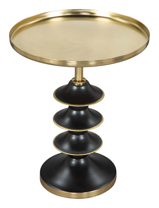 Donahue - Side Table - Gold / Black - Premium Chair Side Tables from Zuo Modern - Just $525! Shop now at brett interiors