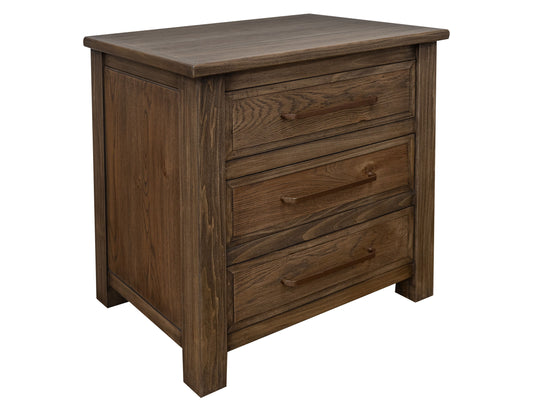 Novus Lodge - Nightstand - Walnut Brown - Premium Accent Nightstands from International Furniture Direct - Just $662.50! Shop now at brett interiors