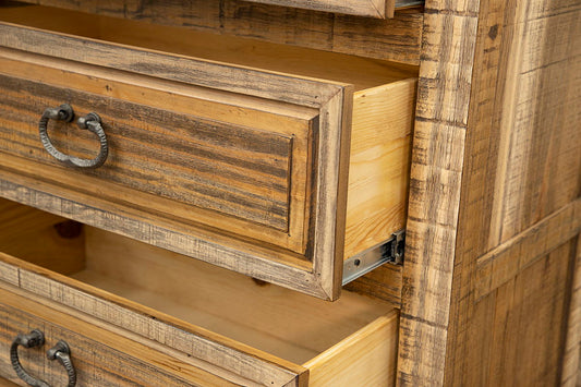 Montana - Nightstand - Two Tone Light Brown - Premium Accent Nightstands from International Furniture Direct - Just $560! Shop now at brett interiors