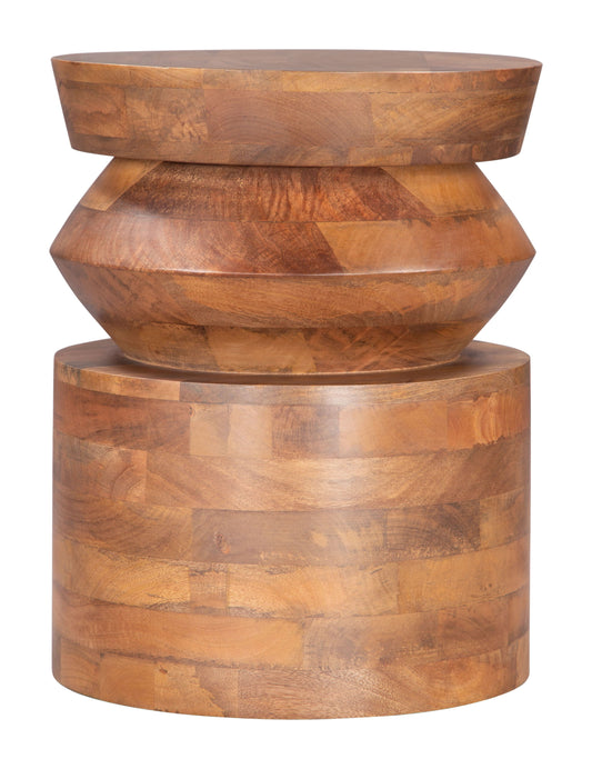 Kollam - Side Table - Brown - Premium Side Tables from Zuo Modern - Just $1075! Shop now at brett interiors