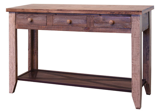Antique - 3 Drawers Sofa Table - Multicolor - Premium Sofa Tables from International Furniture Direct - Just $702.50! Shop now at brett interiors