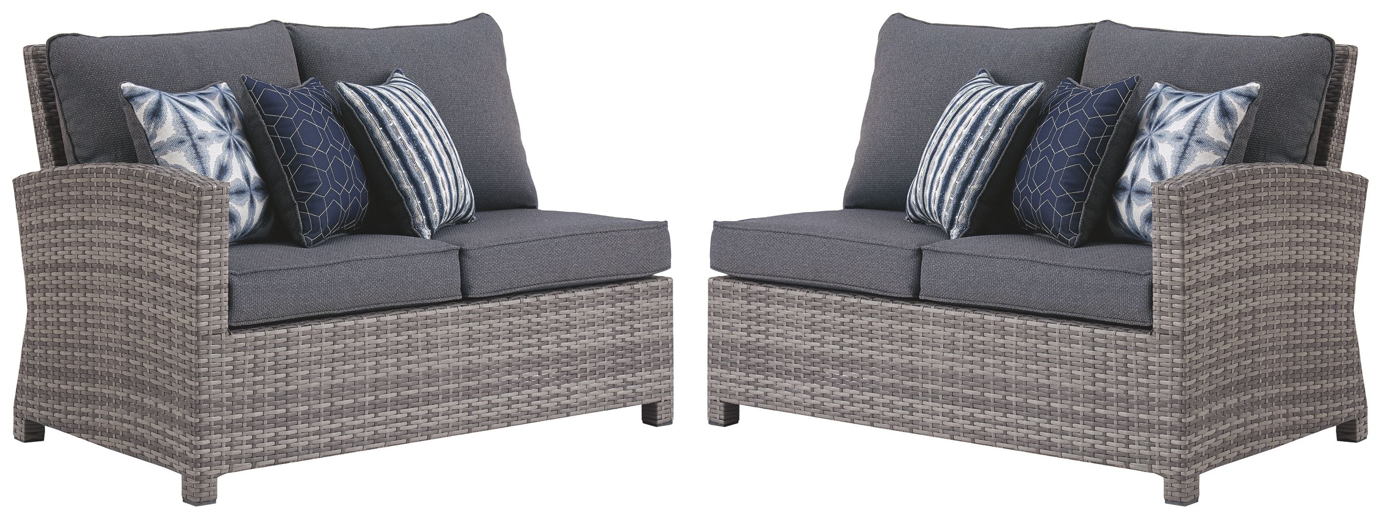 Salem Beach - Dark Gray - 5 Pc. - Sectional Lounge Set - Premium 5 Piece Outdoor Sets from Signature Design by Ashley® - Just $3756.88! Shop now at brett interiors Salem Beach - Dark Gray - 5 Pc. - Sectional Lounge Set - Premium 5 Piece Outdoor Sets from Signature Design by Ashley® - Just $3756.88! Shop now at brett interiors