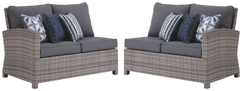 Salem Beach - Dark Gray - 5 Pc. - Sectional Lounge Set - Premium 5 Piece Outdoor Sets from Signature Design by Ashley® - Just $3756.88! Shop now at brett interiors Salem Beach - Dark Gray - 5 Pc. - Sectional Lounge Set - Premium 5 Piece Outdoor Sets from Signature Design by Ashley® - Just $3756.88! Shop now at brett interiors