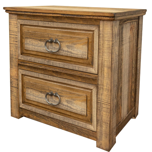Montana - Nightstand - Two Tone Light Brown - Premium Accent Nightstands from International Furniture Direct - Just $560! Shop now at brett interiors