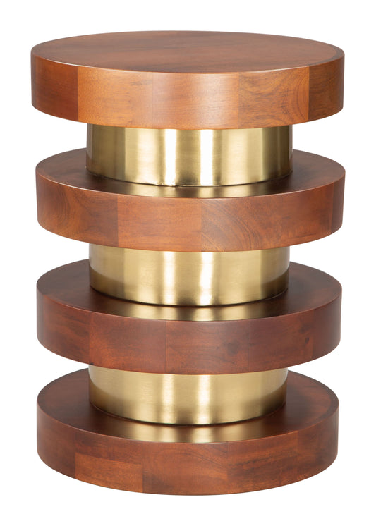 Marigot - Side Table - Brown - Premium Side Tables from Zuo Modern - Just $800! Shop now at brett interiors