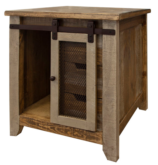 Antique - End Table With 3 Drawers - Multicolor - Premium End Tables from International Furniture Direct - Just $497.50! Shop now at brett interiors