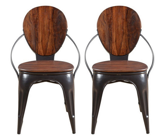 Adler - Dining Chairs (Set of 2) - Honey Brown - Premium Chair Sets from Coast2Coast Home - Just $1485! Shop now at brett interiors