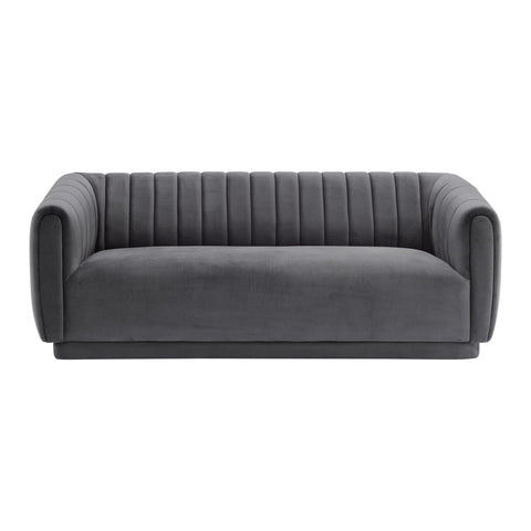 Kinsley - Modern Velvet Sofa - Premium Stationary Sofas from Armen Living - Just $1382.50! Shop now at brett interiors