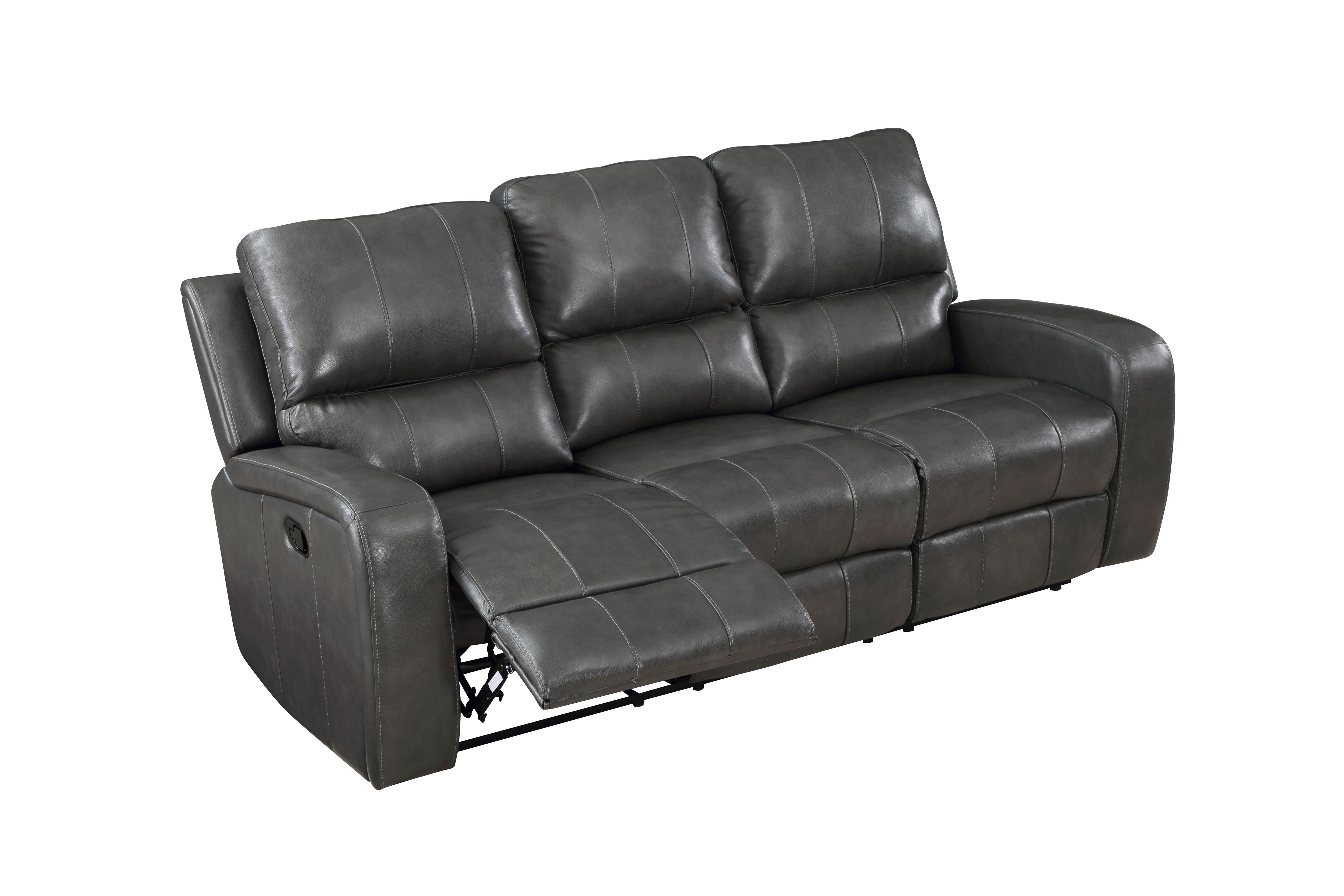Linton - Leather Sofa With Power Footrest - Premium Reclining Sofas from New Classic - Just $1597.50! Shop now at brett interiors