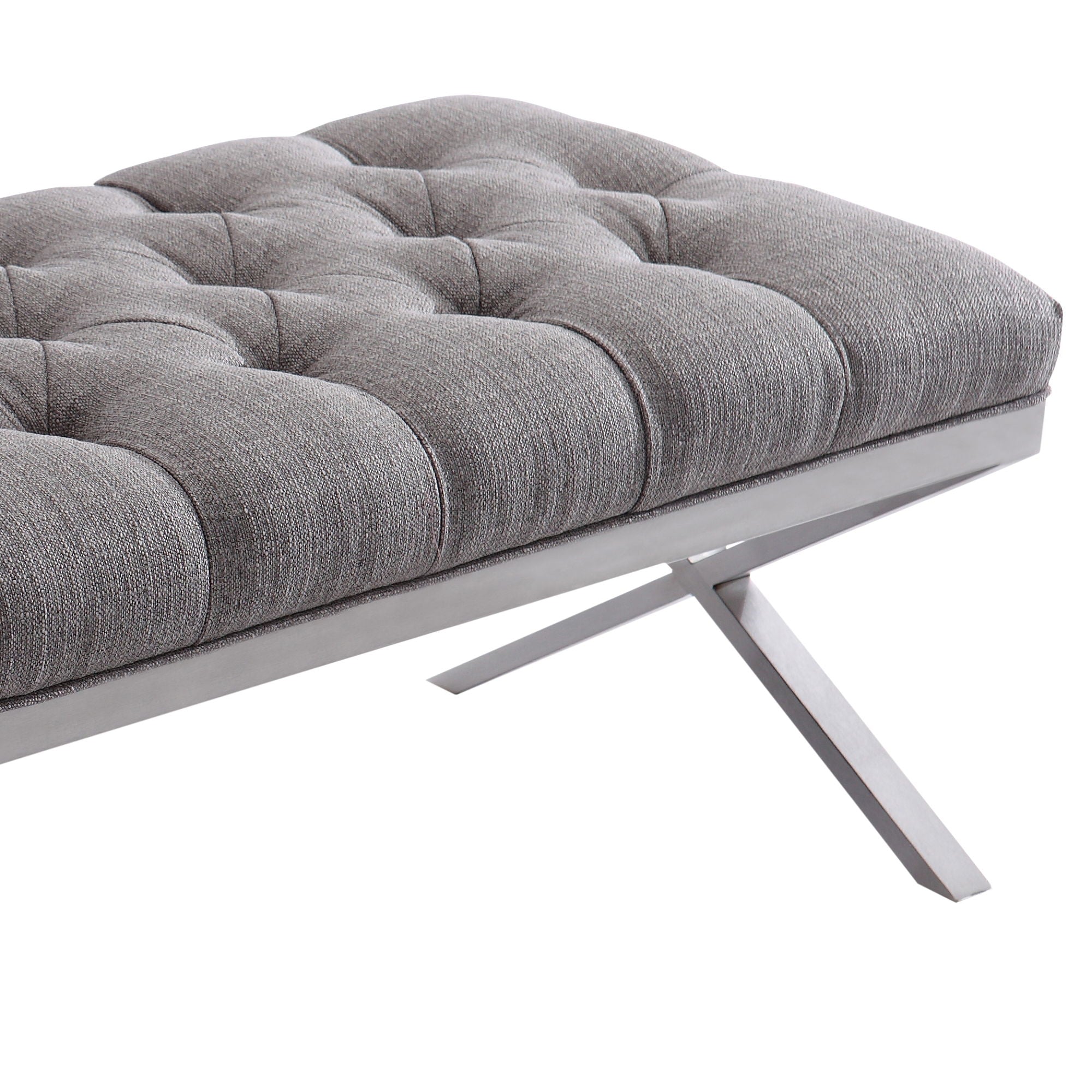 Milo - Bench - Premium Upholstered Benches from Armen Living - Just $752.50! Shop now at brett interiors