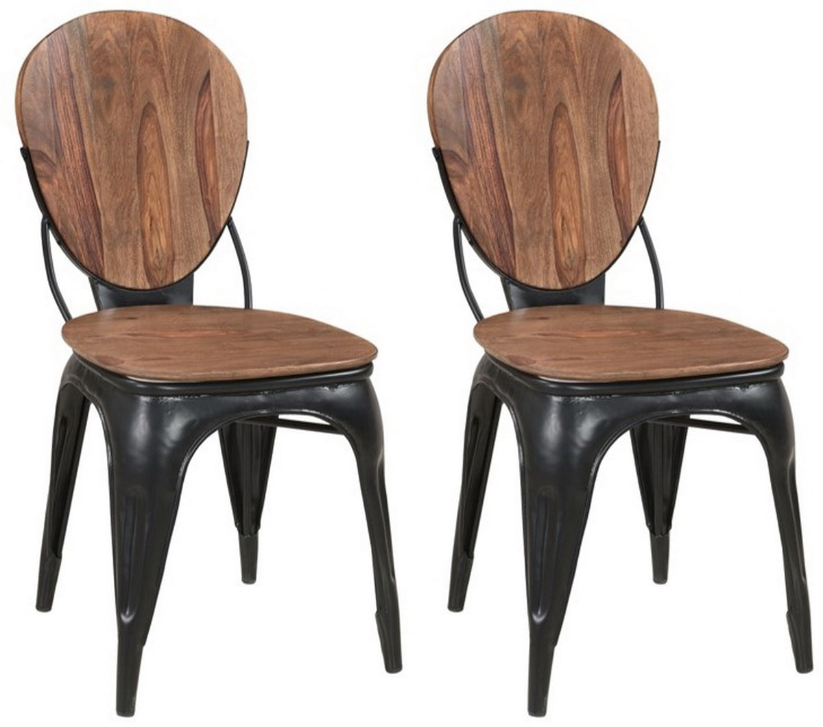 Bradford - Dining Chairs (Set of 2) - Nut Brown Finish - Premium Chair Sets from Coast2Coast Home - Just $1485! Shop now at brett interiors