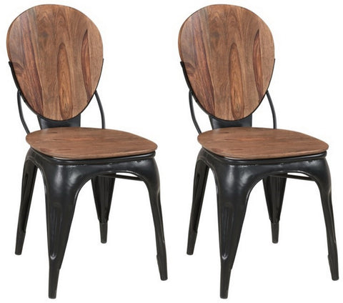 Bradford - Dining Chairs (Set of 2) - Nut Brown Finish - Premium Chair Sets from Coast2Coast Home - Just $1485! Shop now at brett interiors