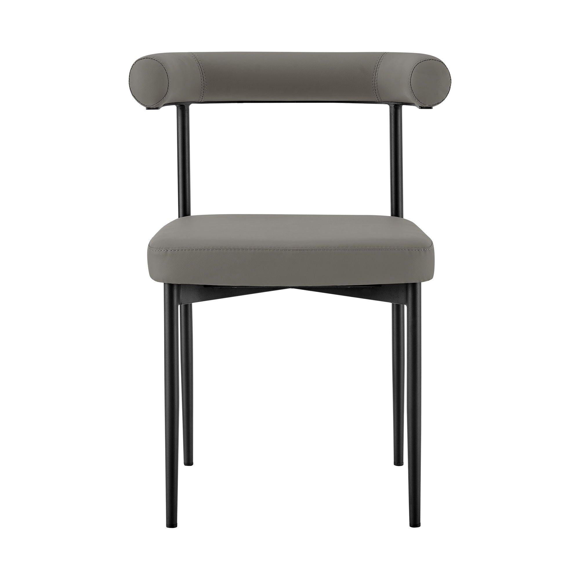 Shannon - Dining Chair (Set of 2) - Black Legs - Premium Chair Sets from Armen Living - Just $700! Shop now at brett interiors