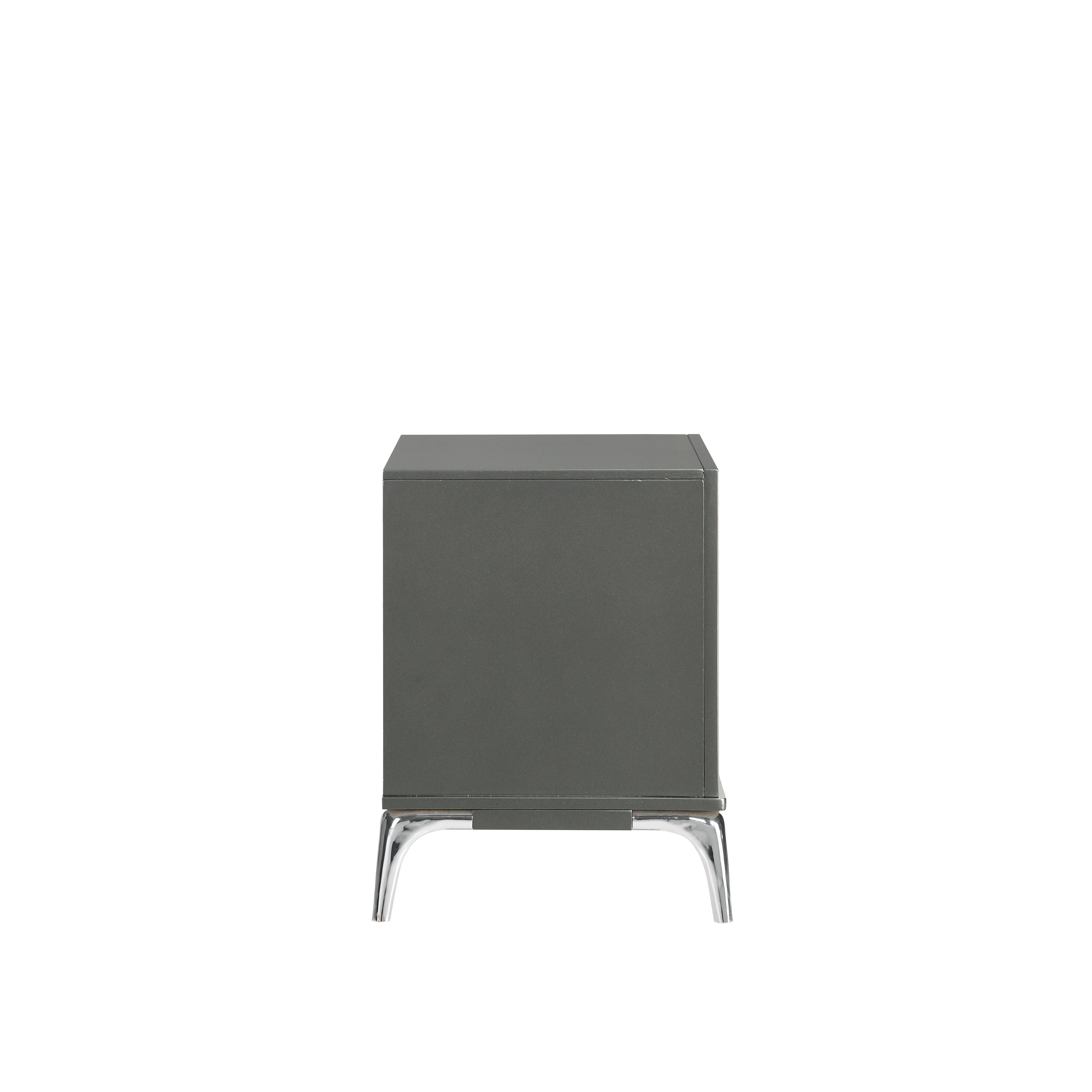 Nocturne - Nightstand - Slate - Premium Accent Nightstands from New Classic - Just $200! Shop now at brett interiors