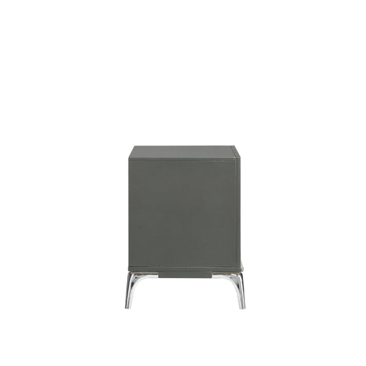 Nocturne - Nightstand - Slate - Premium Accent Nightstands from New Classic - Just $200! Shop now at brett interiors