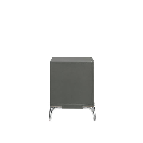Nocturne - Nightstand - Slate - Premium Accent Nightstands from New Classic - Just $200! Shop now at brett interiors