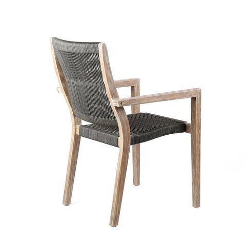 Madsen - Outdoor Dining Chairs (Set of 2) - Premium Chair Sets from Armen Living - Just $880! Shop now at brett interiors
