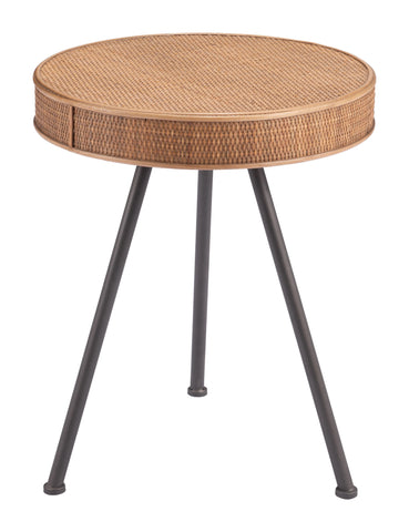 Stuart - Side Table - Natural - Premium Side Tables from Zuo Modern - Just $425! Shop now at brett interiors