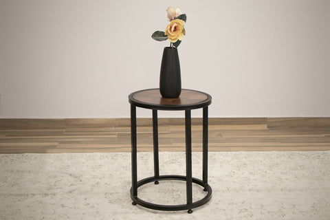 Blackburn - End Table - Charred Brown - Premium End Tables from International Furniture Direct - Just $587.50! Shop now at brett interiors