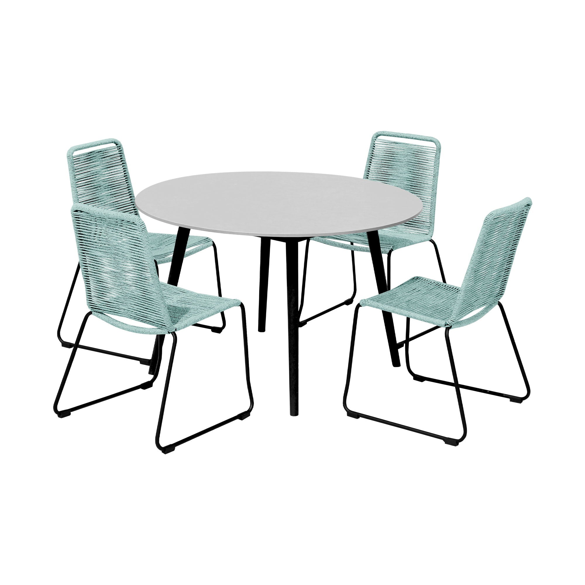 Kylie And Shasta - Outdoor Patio Dining Set - Premium 3 Piece Outdoor Sets from Armen Living - Just $1245! Shop now at brett interiors
