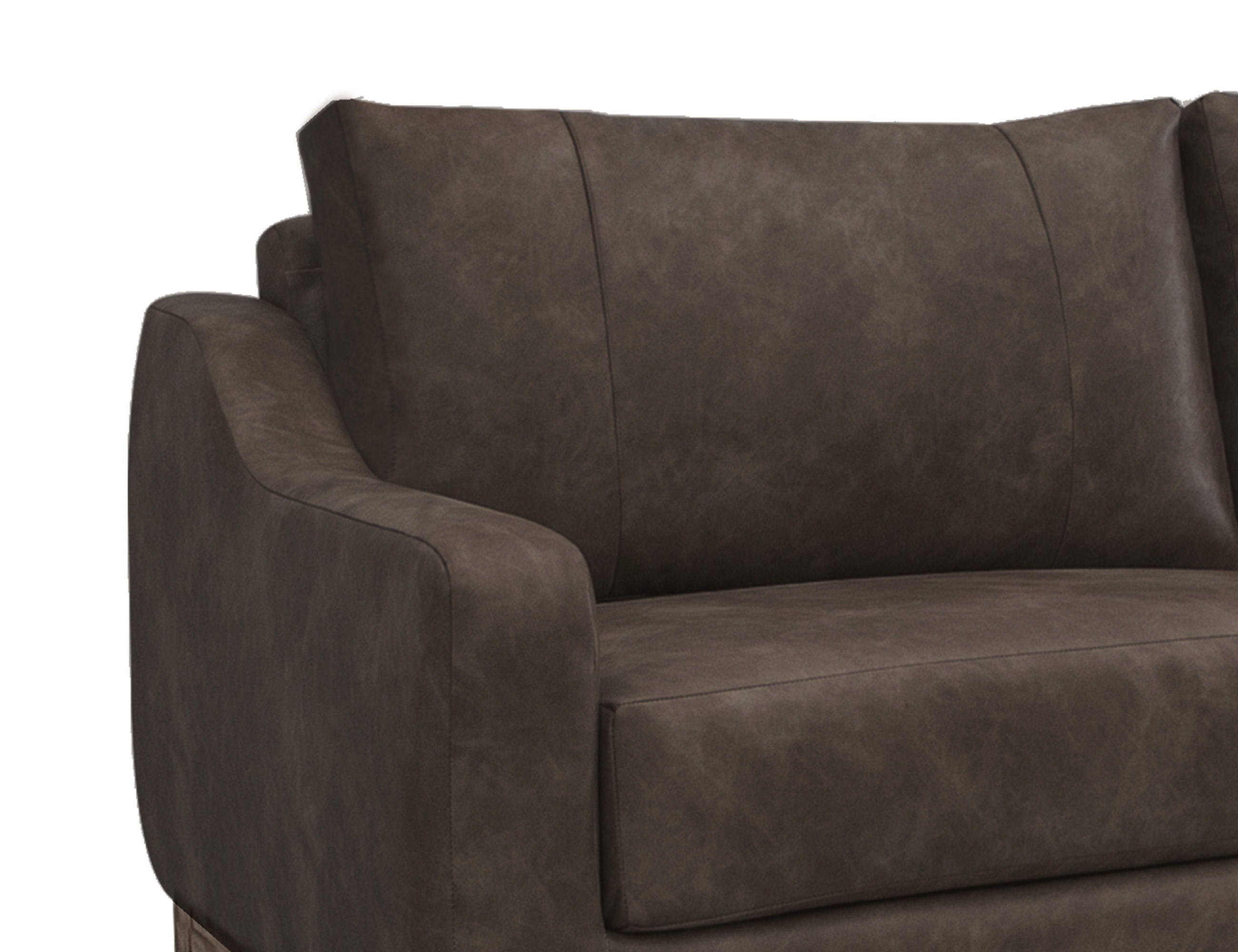 Olivo - Comfort Sofa - Chocolate Brown - Premium Stationary Sofas from International Furniture Direct - Just $1450! Shop now at brett interiors