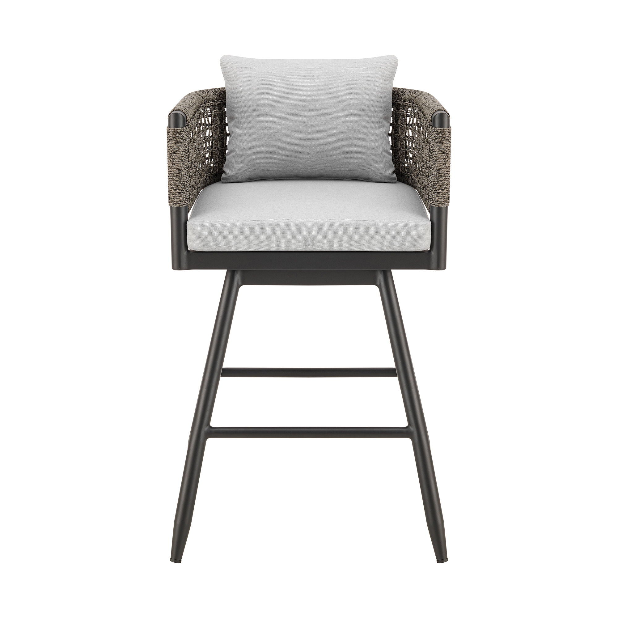 Alegria - Outdoor Patio Swivel Bar Stool - Premium Counter Height (24"-27") from Armen Living - Just $887.50! Shop now at brett interiors