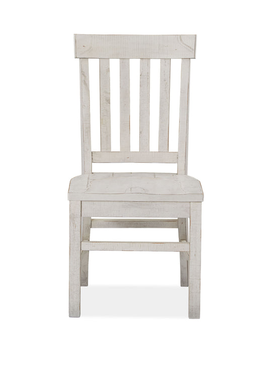 Bronwyn - Dining Side Chair (Set of 2) - Alabaster - Premium Chair Sets from Magnussen Furniture - Just $515! Shop now at brett interiors