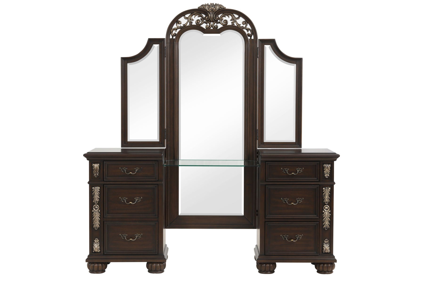 Maximus - Vanity Table - Madeira - Premium Vanity Desks from New Classic - Just $825! Shop now at brett interiors
